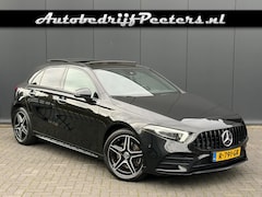 Mercedes-Benz A-klasse - A 250e AMG Night 1e eig. Pano Camera Sfeerlicht Multibeam Carplay NL-auto