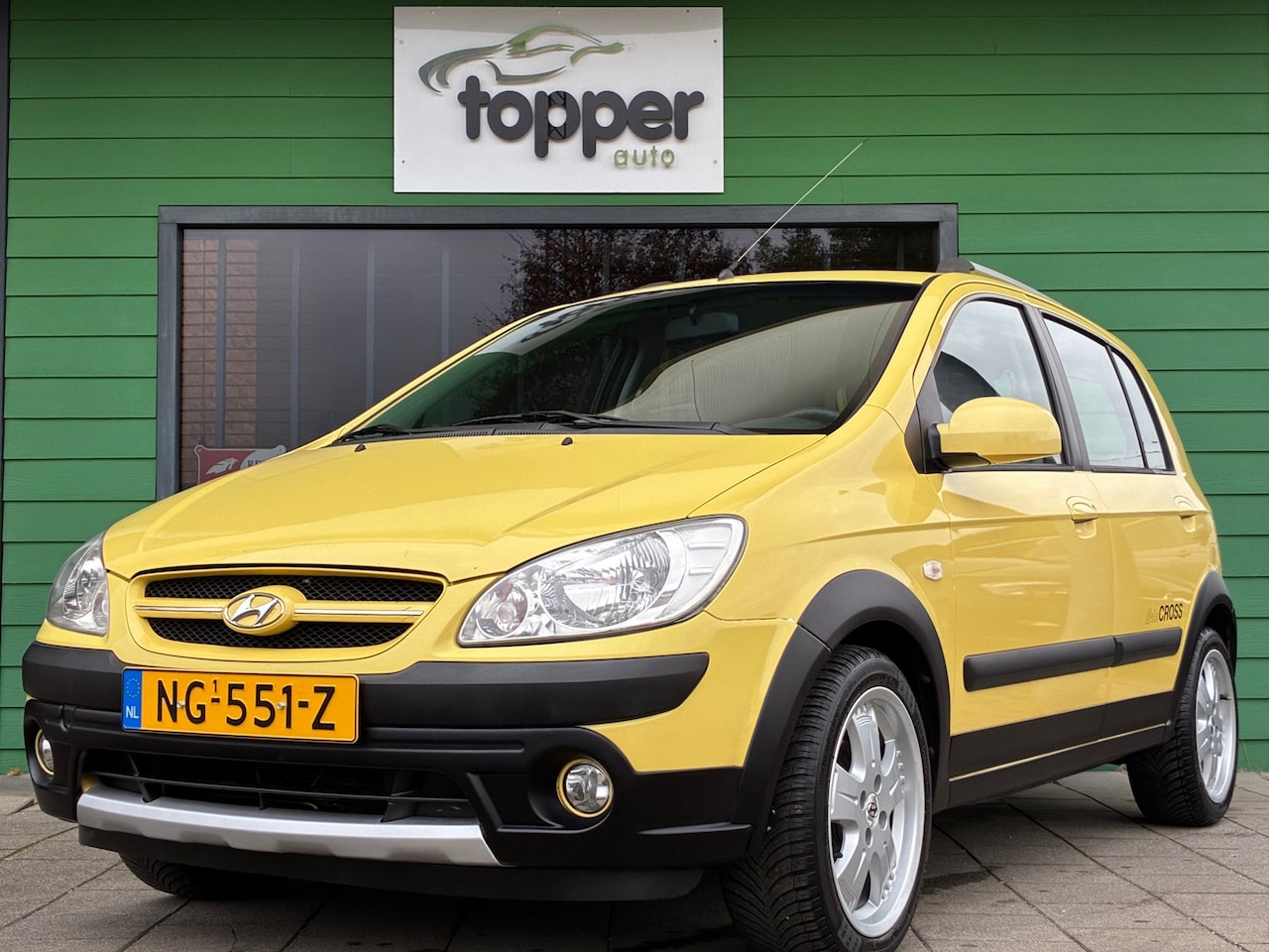 Hyundai Getz - 1.4i Dynamic Sport|Airco|Elektr.ramen|LM-Velgen|Nieuwe APK| - AutoWereld.nl