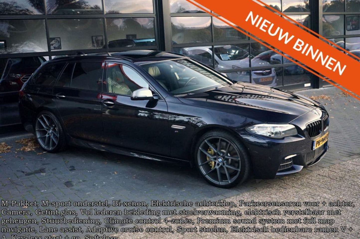 BMW 5-serie Touring - M550d xDrive | Motor gereviseerd | Leder - AutoWereld.nl
