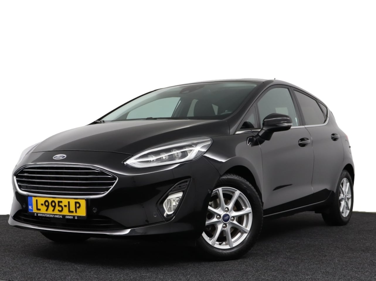 Ford Fiesta - 1.0 ECOBOOST HYBRID TITANIUM 5DRS 125PK ECC/ADAPTIVE.CRUISE/NAV/CAMERA/STOEL.STUUR.VERWARM - AutoWereld.nl