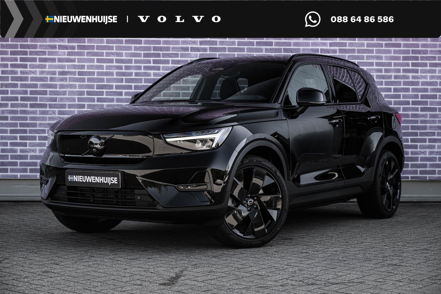Volvo EX40 - Single Motor Ext. Range Ultra Black Edition | Europa | Harman Kardon audio | 20" | Schuif- - AutoWereld.nl