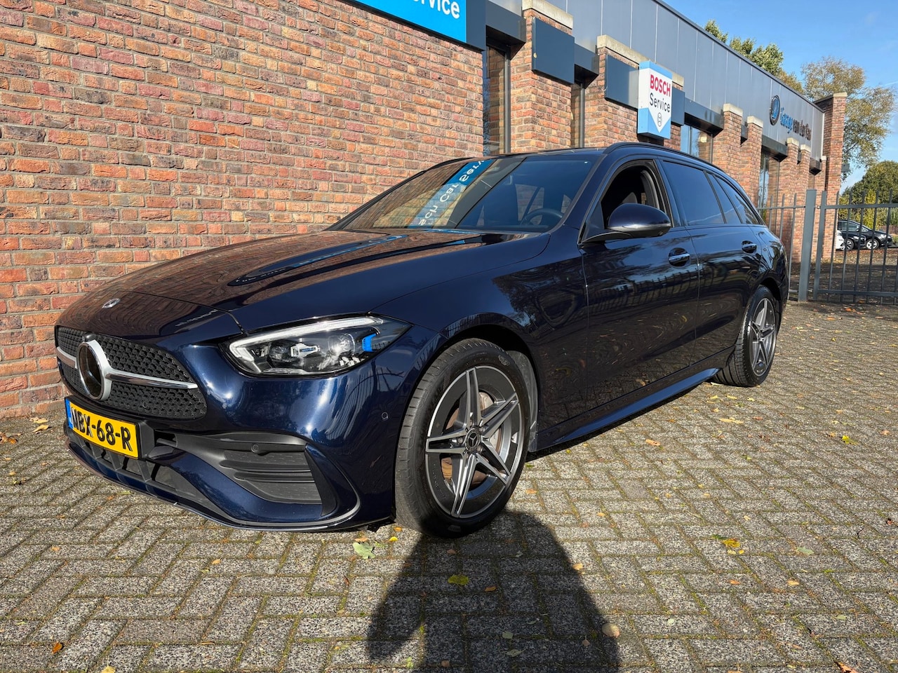 Mercedes-Benz C-klasse Estate - 300 e AMG Line|Burmester|Trekhaak|Led|Half leder - AutoWereld.nl