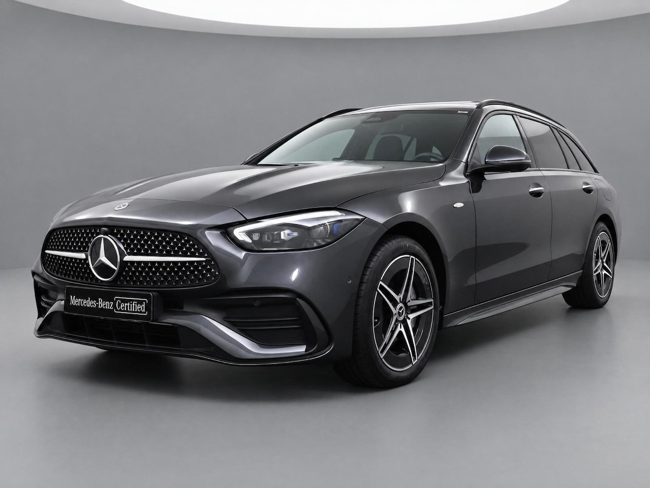 Mercedes-Benz C-klasse Estate - 300 e Business Solution AMG | Panorama - Schuifdak | Trekhaak Wegklapbaar | Memorystoelen - AutoWereld.nl