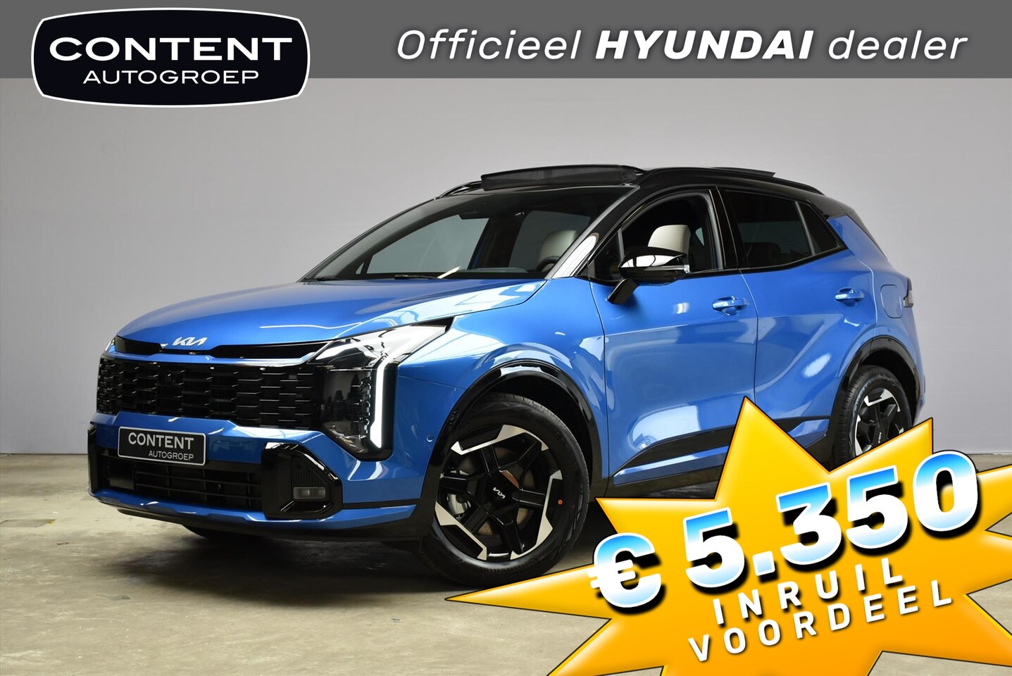 Kia Sportage - 1.6 T-GDi 239pk Hybrid AT6 GT-PlusLine NIEUW - AutoWereld.nl