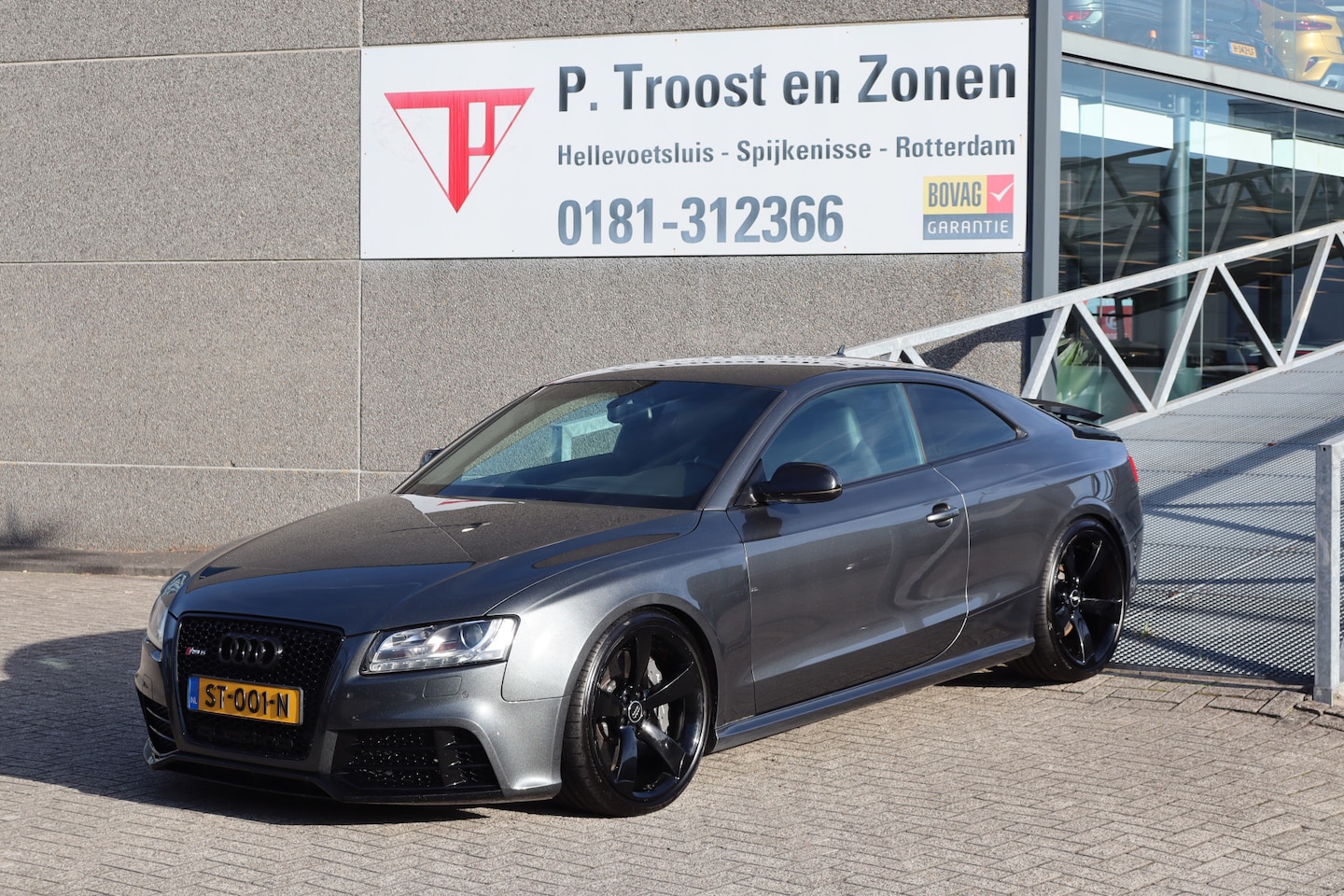 Audi A5 Coupé - 4.2 FSI RS 5 quattro 451PK Perfect Onderhouden! KW Schroefset/Stoelverwarming/Keramiche re - AutoWereld.nl