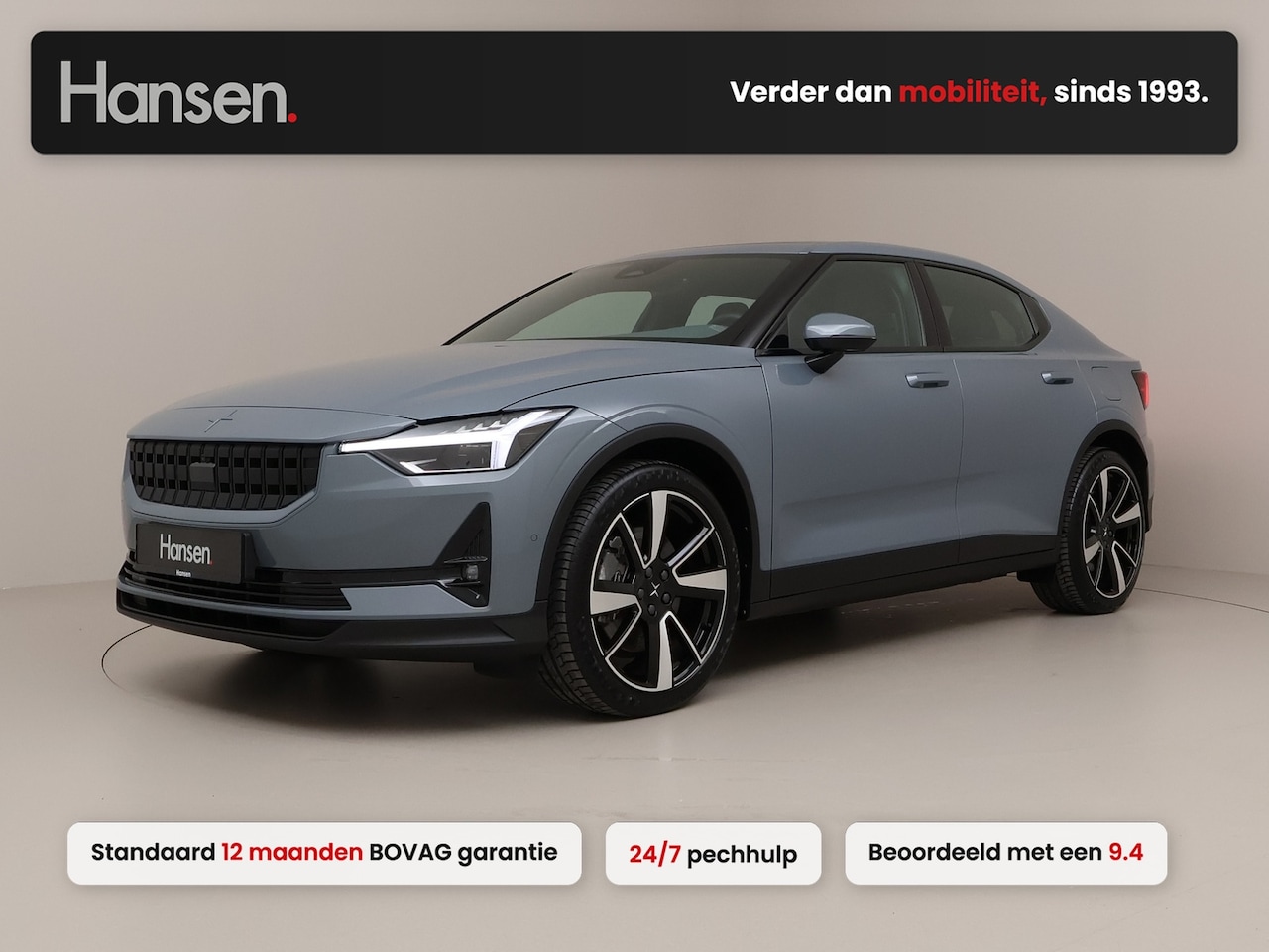 Polestar 2 - Long Range Dual Motor Plus Pilot78kWh I SOH 95,1% I Pano I 360 Camera I Adaptive Cruise I - AutoWereld.nl