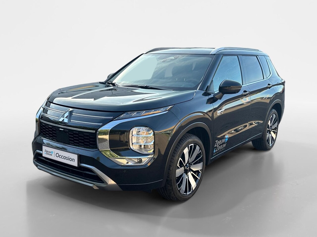 Mitsubishi Outlander - 2.4 PHEV Instyle Leer | Electrische stoelverstelling met geheugen | Trekhaak afneembaar | - AutoWereld.nl