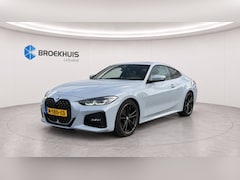 BMW 4-serie Coupé - 420I 184PK HIGH EXECUTIVE M-SPORT AUTOMAAT / NAVI / LEDER / FULL-LED / CLIMA / PDC / 19" L