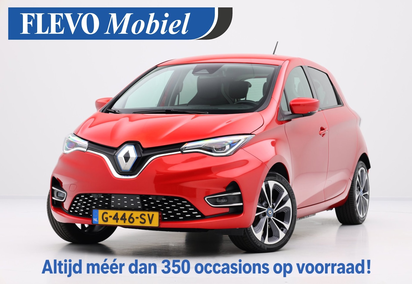 Renault Zoe - R135 Intens 52 kWh (HuurAccu) Aut. Half Leder|1e Eig|Navi|Cam|clima|LMV - AutoWereld.nl