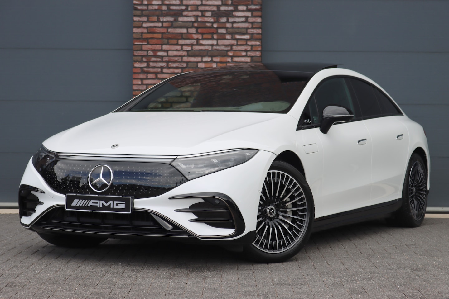 Mercedes-Benz EQS - 500 4MATIC AMG Line 108 kWh | Luchtvering | Distronic+ | Hyperscreen | Achterasbesturing | - AutoWereld.nl