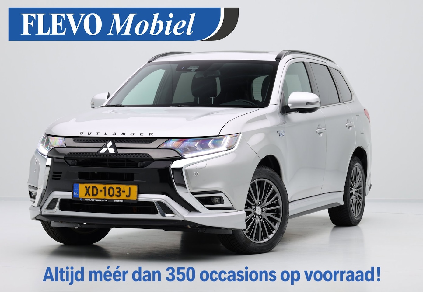 Mitsubishi Outlander - 2.4 PHEV S-Edition Aut. Pano|Leder|1e Eig|Adapt.Cruise|360Cam|LMV - AutoWereld.nl