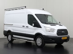 Ford Transit - 2.0TDCI L2H2 Imperiaal | Trekhaak | Kastinrichting | Airco | Cruise | 3-Zits