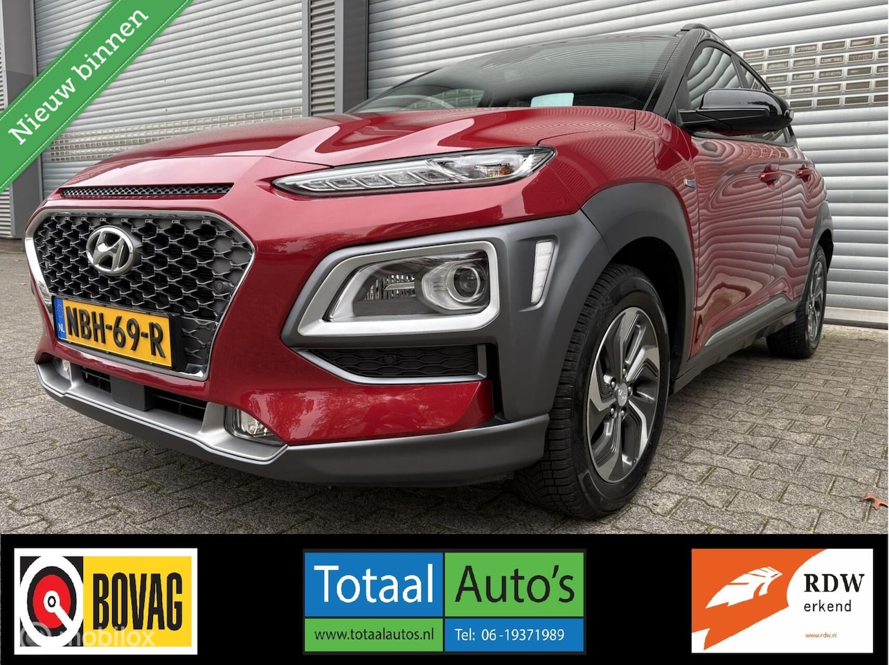 Hyundai Kona - 1.6 GDI HEV Premium*FULL OPTION*NIEUWSTAAT. - AutoWereld.nl