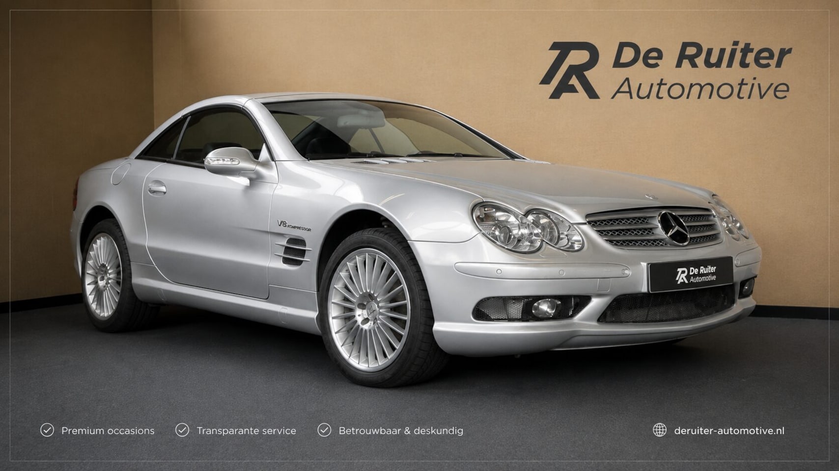 Mercedes-Benz SL-klasse Cabrio - AMG 55 | 86.925 KM | Youngtimer - AutoWereld.nl