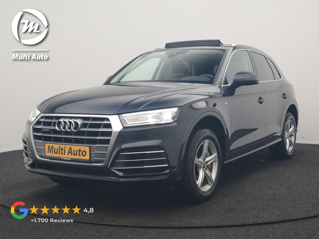 Audi Q5 - 50 TFSI e quattro Pro Line PHEV 300pk Dealer O.H | Trekhaak Afn. | Panodak | Sportstoelen - AutoWereld.nl