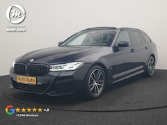 BMW 5-serie Touring - 530e M Sport PHEV 293pk Dealer O.H | Trekhaak Af Fabriek | Panodak | Head Up | 360 Camera