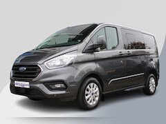 Ford Transit Custom - 300 2.0 TDCI L1H1 Limited DC | 170pk Automaat | Dubbele cabine | Dubbele schuifdeur met ru