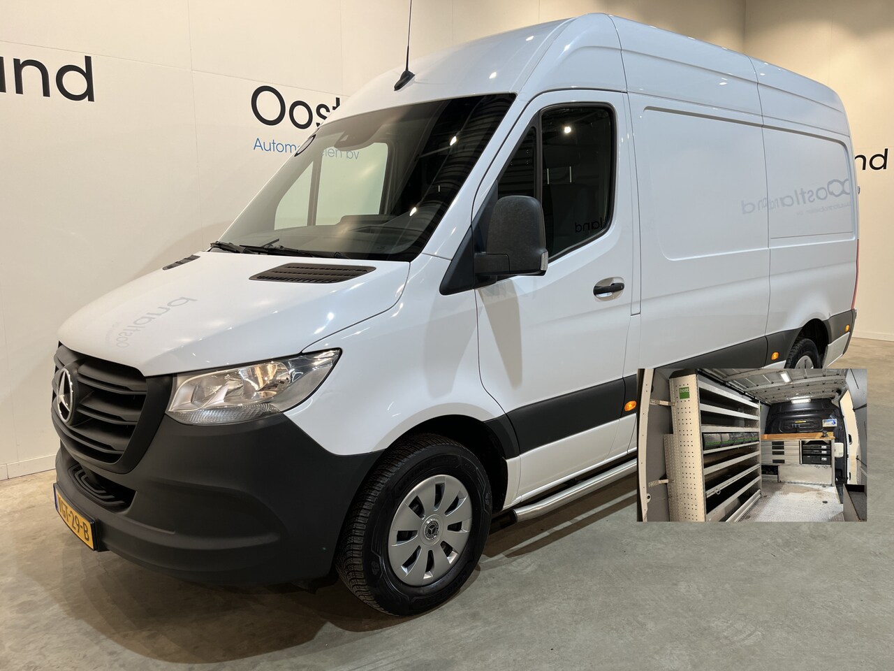 Mercedes-Benz Sprinter - 311 CDI L2H2 RWD / Euro 6 / Servicebus / Bott inrichting / 220V / Airco / Oprijplaat / Com - AutoWereld.nl