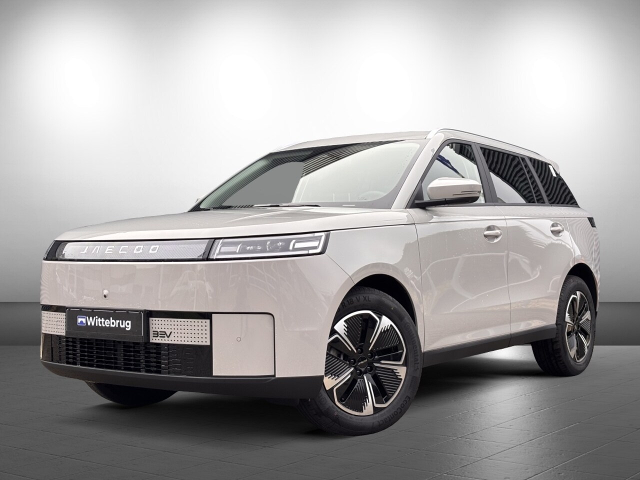 Jaecoo 5 - EV Exclusive 61 kWh Volledig Elektrisch met 402 km WLTP RANGE, Lederen bekleding en Stoelv - AutoWereld.nl
