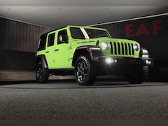 Jeep Wrangler Unlimited - 4xe 380 RUBICON / 360 Camera / Leder / Acc / Dode Hoek / Cognac Leder / Navi / Led / Pdc /