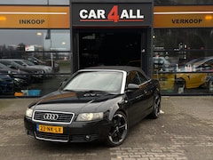 Audi A4 Cabriolet - 3.0 V6 Pro Line LEDER/RS VELGEN/NIEUWSTAAT/APK 12-08-2026