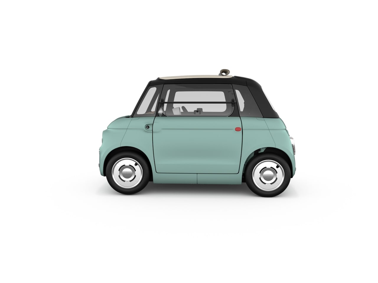 Fiat Topolino - Dolcevita | Buitenkleur Verde Vita | Oprolbaar canvasdak - AutoWereld.nl