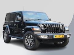 Jeep Wrangler Unlimited - 4xe 380pk Sahara PHEV | Leder | Stoel- & Stuurverwarming | Navigatie | Afneembaar Dak |