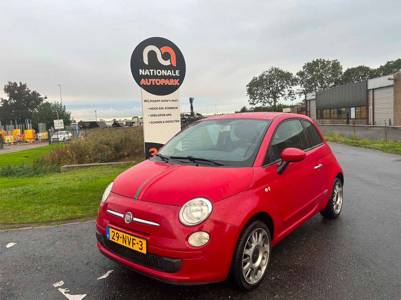 Fiat 500 - | 2010 | 1.2 Sport 69 pk | Automaat | BAK PROBLEEM | Export en Handel only - AutoWereld.nl