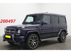 Mercedes-Benz G-klasse - AMG 63 Brabus Schuifdak Leder ACC H/K Memory BiColor Leder AHK