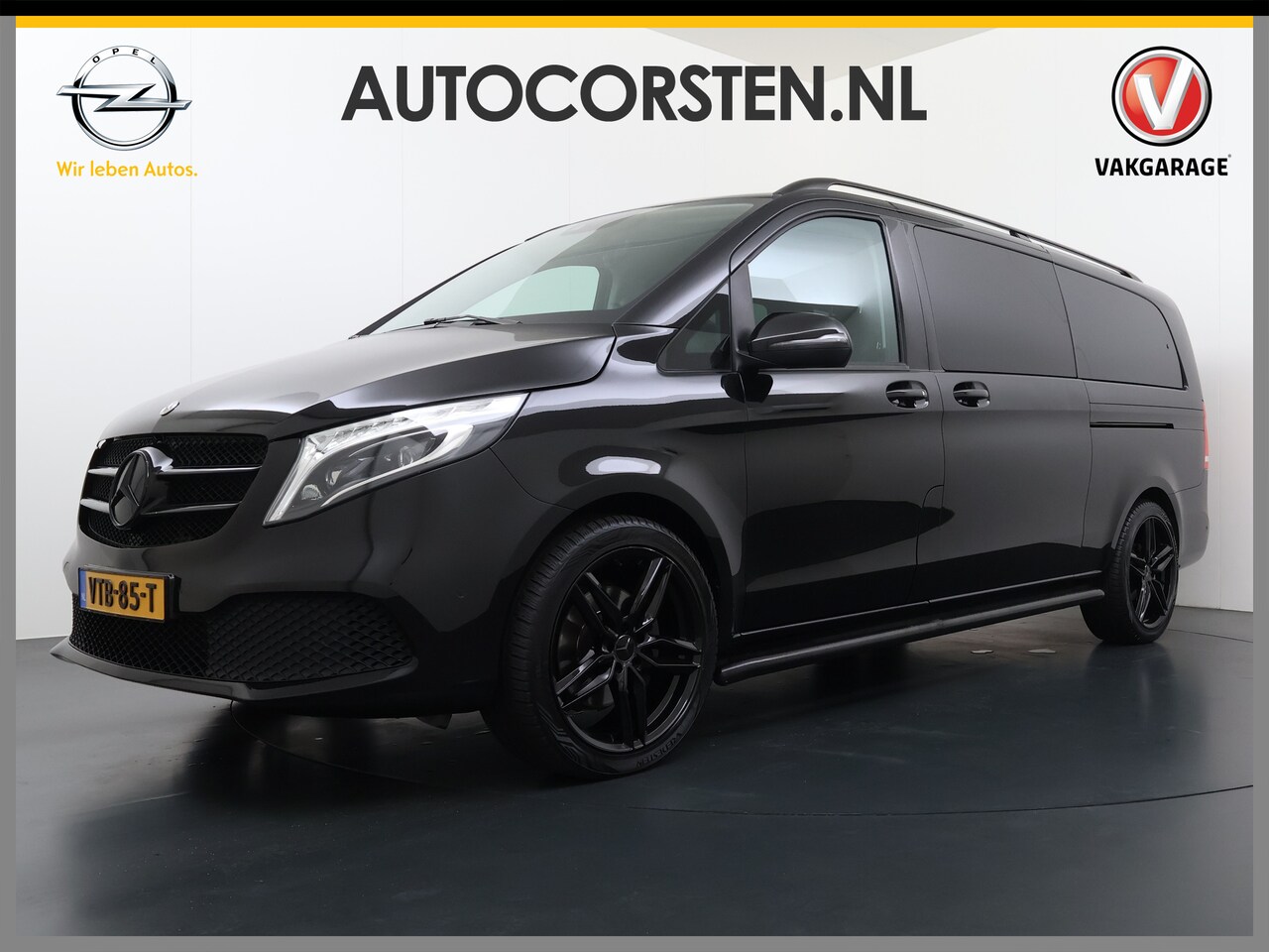 Mercedes-Benz V-klasse - 300d 4-MATIC AMG L3 Dubbele Cabine 5-Persoons Extra Lang 3-Zone Ecc 2X Elek.Schuifdeur Tre - AutoWereld.nl