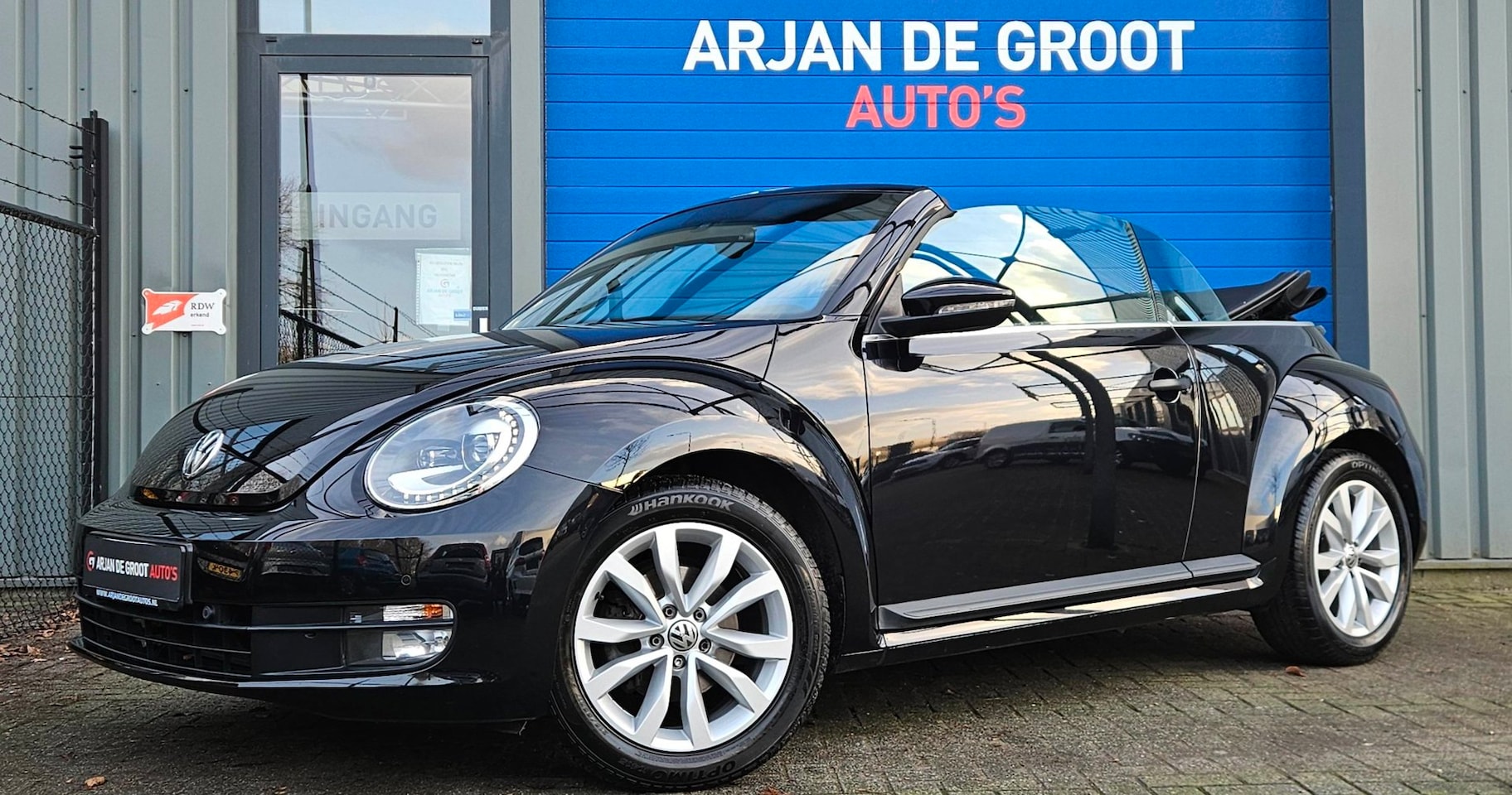 Volkswagen Beetle Cabriolet - 1.2 TSI Clima Navi LED Leder PDC V+A Cruise - AutoWereld.nl
