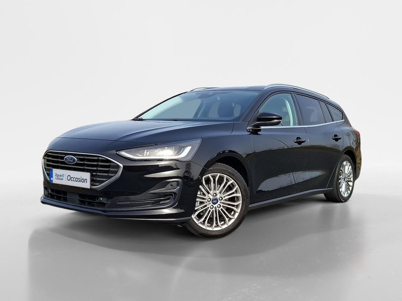 Ford Focus Wagon - 1.0 EcoBoost Hybrid Titanium 155PK Automaat | NL-Auto | Adaptieve Cruise Control | Winter - AutoWereld.nl