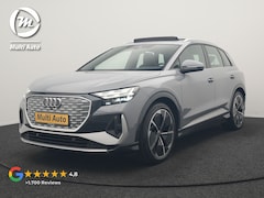 Audi Q4 e-tron - 35 2x S Line 55 kWh 170pk Dealer O.H. | Panodak | Valcona Lederen Sportstoelen & Memory |