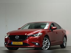 Mazda 6 - 6 2.2D SkyActiv-D 150 Skylease GT NL AUTO LEER BOSE APPLE CLIMA CRUISE TREKHAAK etc