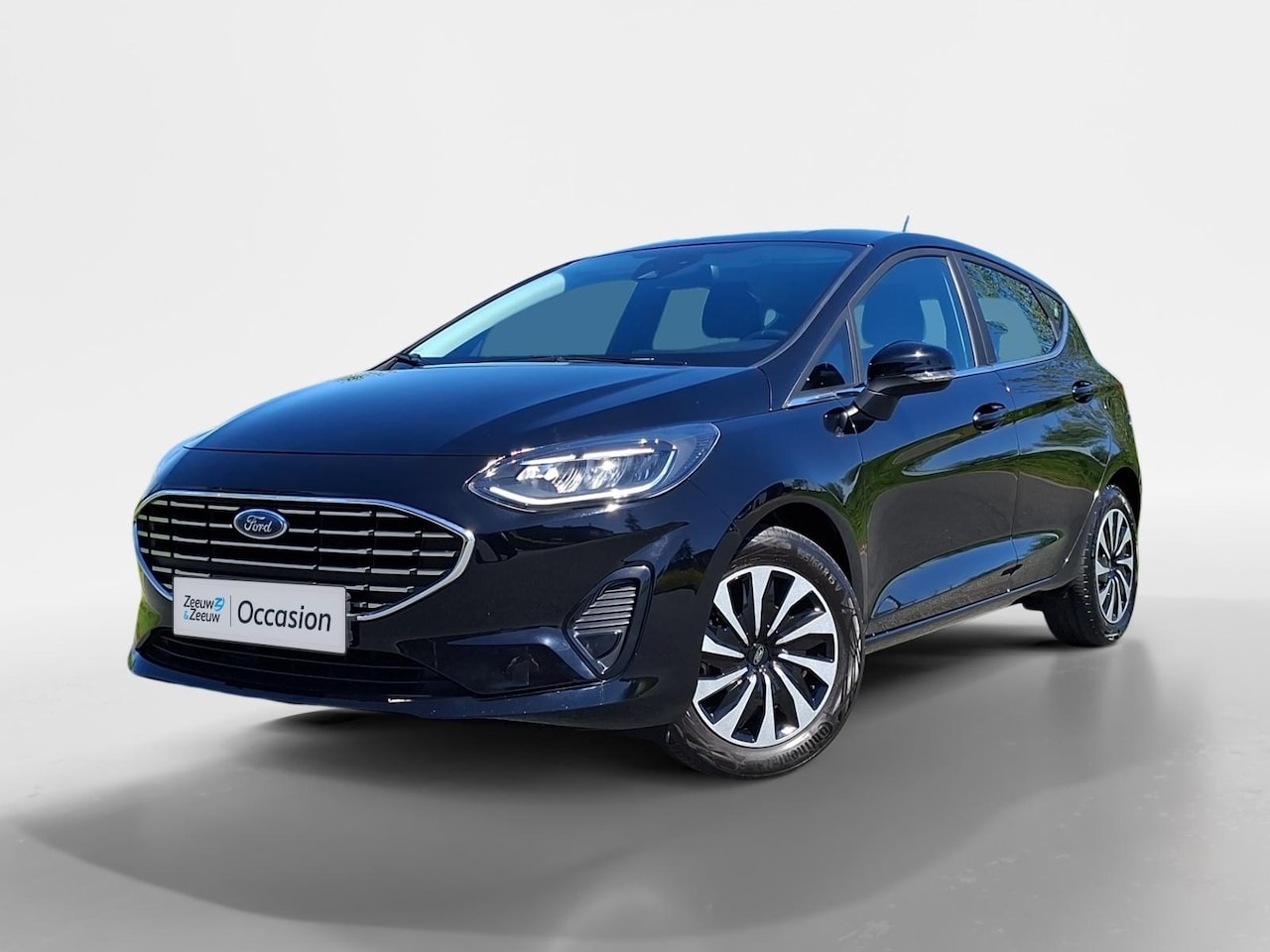 Ford Fiesta - 1.0 EcoBoost Hybrid Titanium | NL-Auto | 1e Eigenaar | Winterpack | Keyless Entry | LED | - AutoWereld.nl