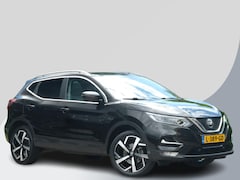 Nissan Qashqai - 1.3 DIG-T Premium Edition 140 PK | Lederen bekleding | Panoramadak | 360 Camera | Stoelver
