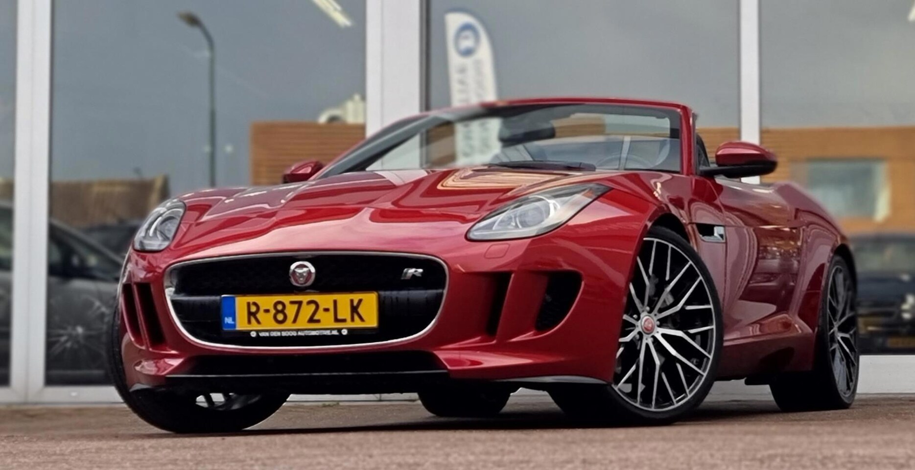 Jaguar F-type - 3.0 V6 Convertible Full options 21" LM Velgen Performance Remmen - AutoWereld.nl