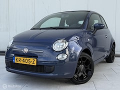 Fiat 500 C - 0.9 TwinAir Lounge Cabrio CarPlay P sen Light Blue