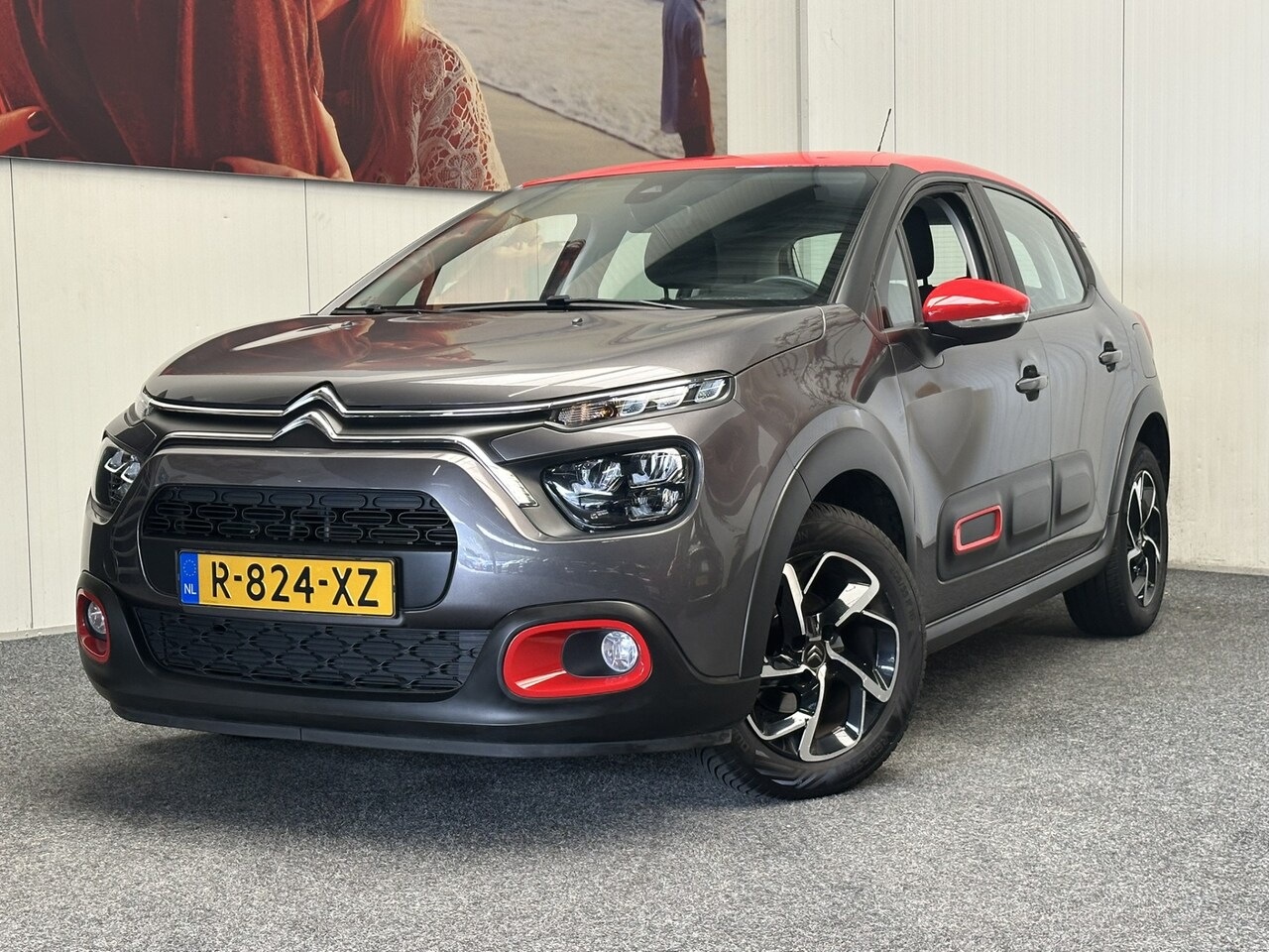 Citroën C3 - 1.2 PURE TECH SHINE SLECHTS 34714 KM CRUISE CONTROL CLIMATE CONTROL APPLE CARPLAY/ANDROID - AutoWereld.nl
