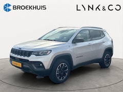 Jeep Compass - 4xe 240 Plug-in Hybrid Electric Trailhawk | Achteruitrijcamera | Trekhaak | Stoelventillat