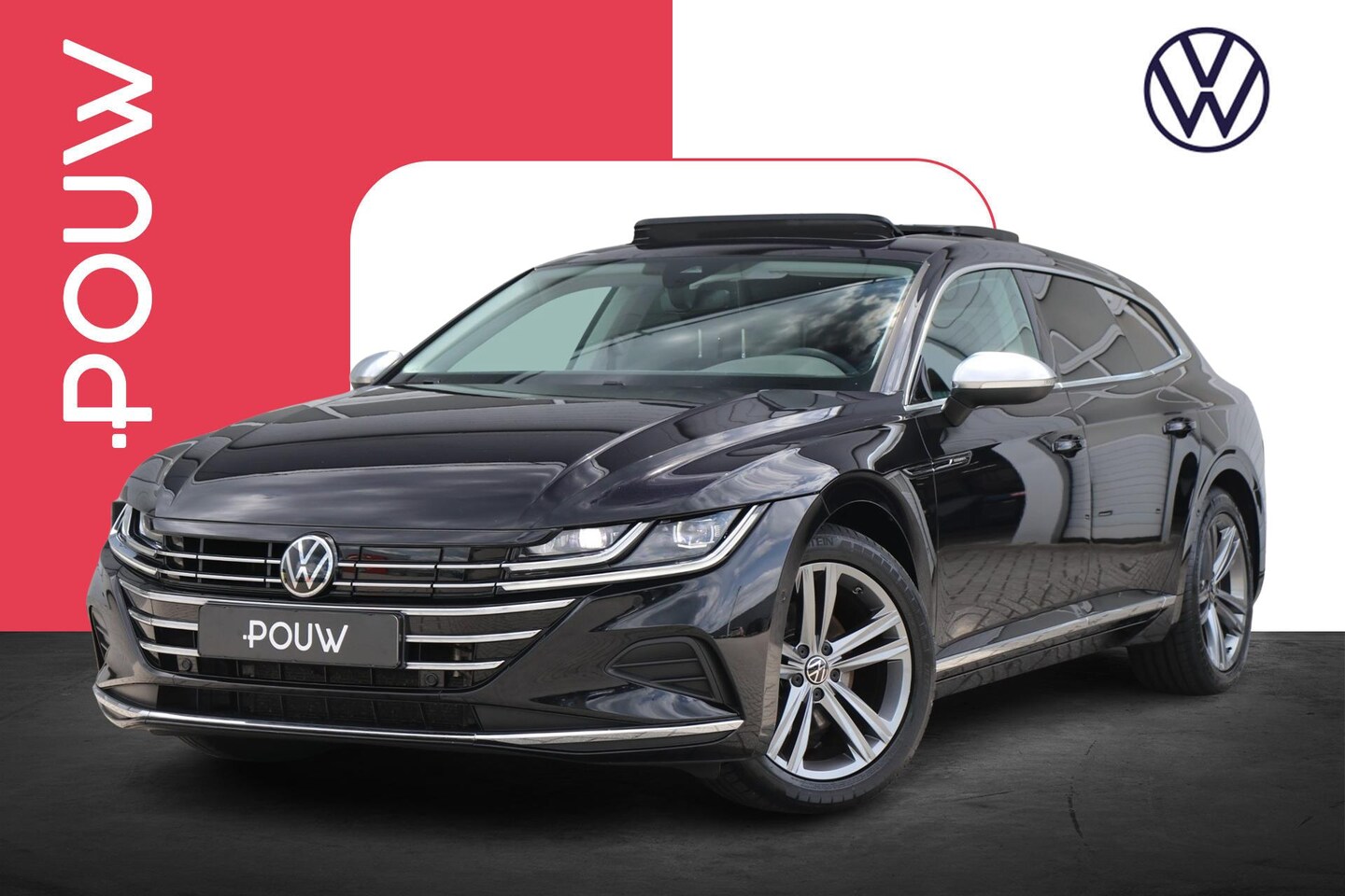 Volkswagen Arteon Shooting Brake - 1.4 TSI eHybrid 218pk R-Line Business+ | SoH 91% | Panoramadak | Navigatie | Stoelverwarmi - AutoWereld.nl