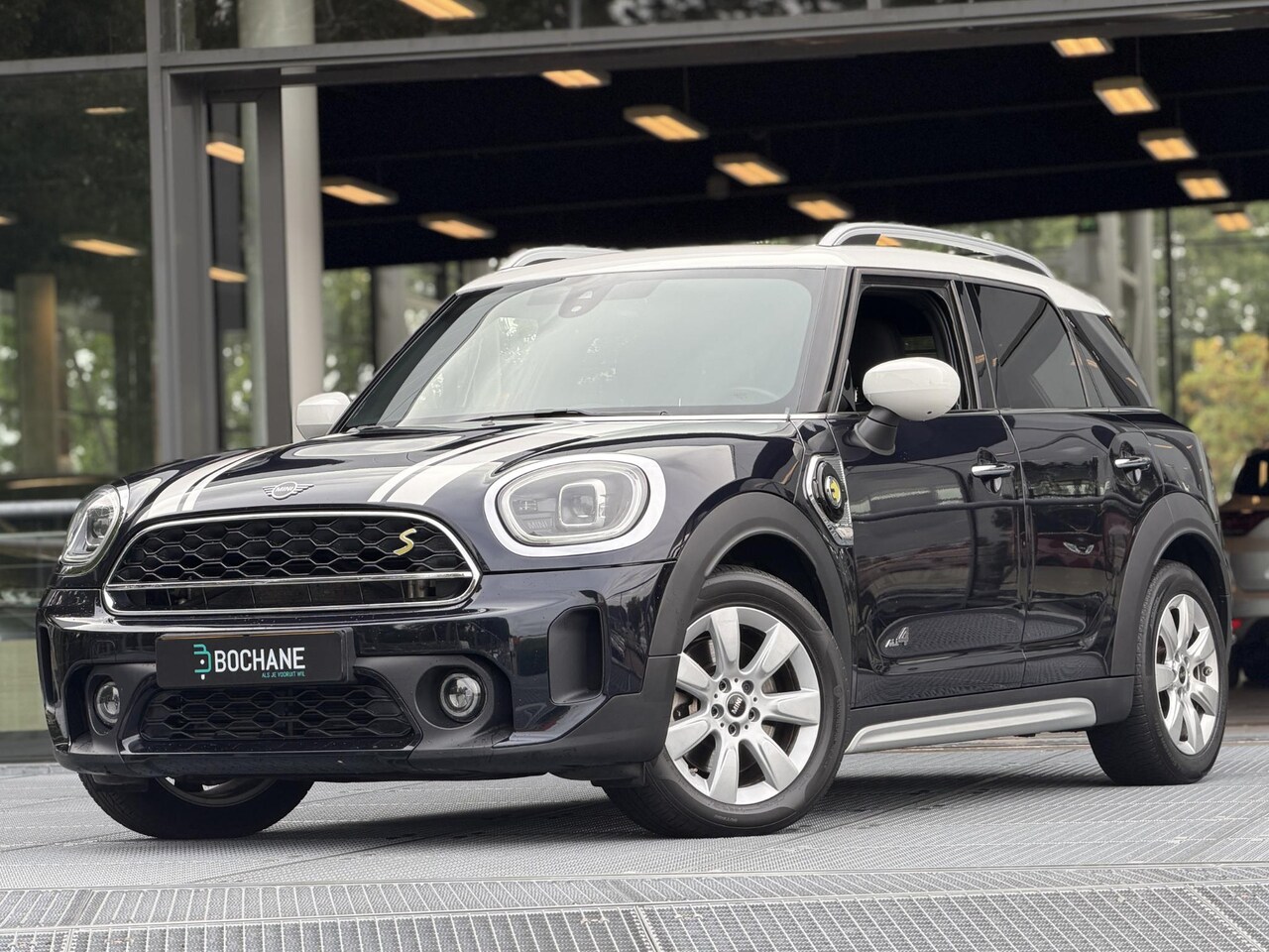 MINI Countryman - 1.5 Cooper S E ALL4 Chili Automaat 220PK | SOH 93,4% | Leder | Achteruitrijcamera | Memory - AutoWereld.nl