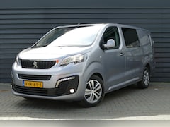 Peugeot Expert - 2.0 BLUEHDI 180PK LONG ASPHALT DC AUTOMAAT / CAMERA / HUD / TREKHAAK / BETIMMERING / 17"LM