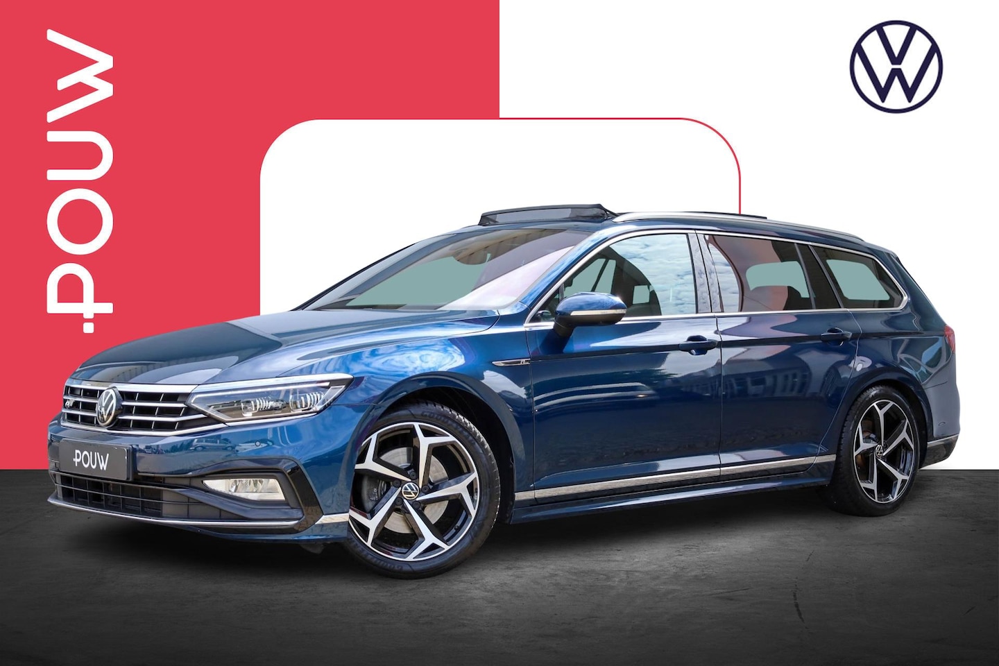 Volkswagen Passat Variant - 1.5 TSI 150pk DSG R-Line Business + | Panoramadak | Achteruitrijcamera | Stoelverwarming - AutoWereld.nl