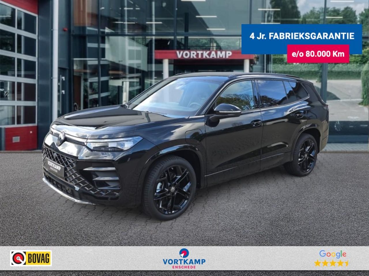 Volkswagen Tayron - 1.5 TSI eHYBRID 272 PK R-LINE TREKHAAK/CAMERA/ELEK-KLEP/ACC/STOEL+STUURVERW - AutoWereld.nl