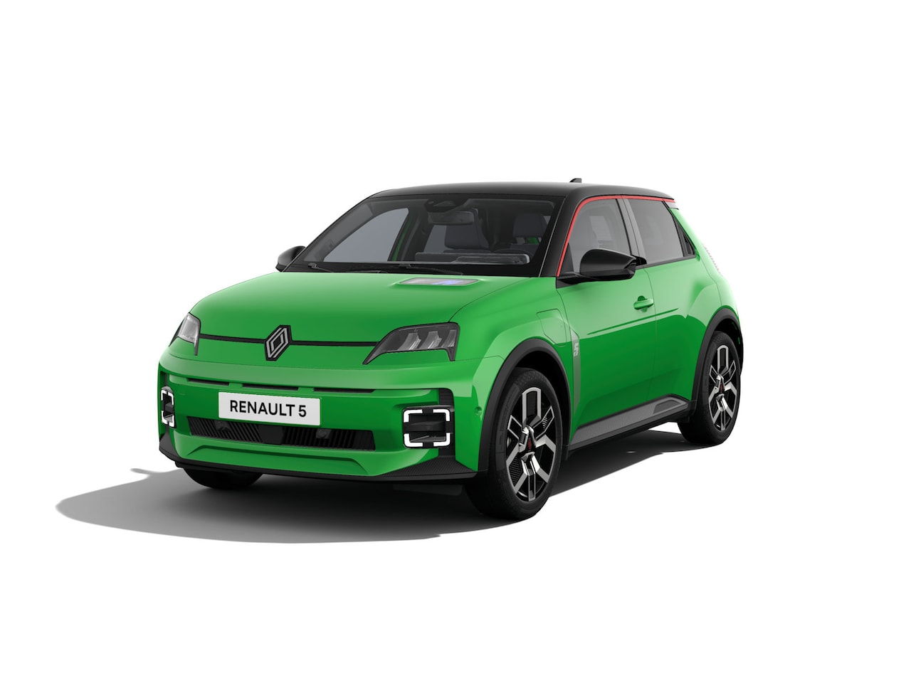 Renault 5 - Techno | Achteruitrijcamera | Draadloze telefoonoplader met magsafe technologie | Full LED - AutoWereld.nl