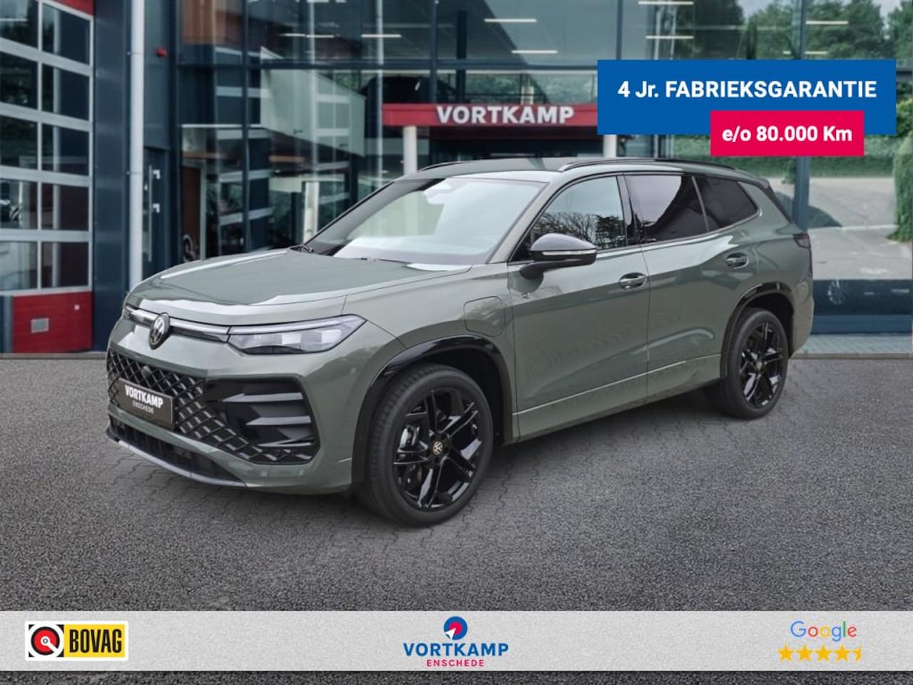 Volkswagen Tayron - 1.5 TSI eHYBRID 272 PK R-LINE TREKHAAK/CAMERA/ELEK-KLEP/ACC/STOEL+STUURVERW - AutoWereld.nl