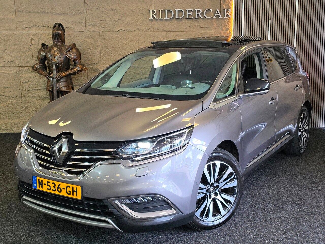 Renault Espace - 1.6 dCi Intens 7p|GARANTIE|PANO|HUD|BOSE|LEDER|VERKOELING|MEMORY - AutoWereld.nl