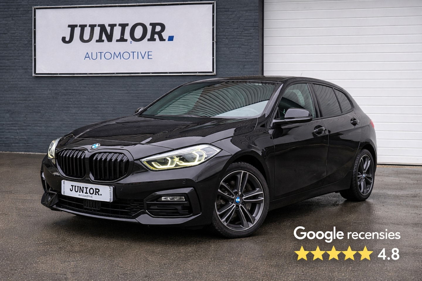 BMW 1-serie - 118i High Executive Edition CARPLAY/DIGITALDASH/H&K/LEDER/STOELVERWARMING - AutoWereld.nl
