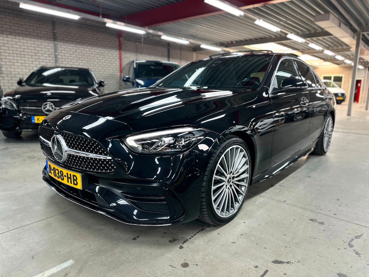Mercedes-Benz C-klasse - 180 AMG Line 180 AMG Line, Pano, BTW! - AutoWereld.nl